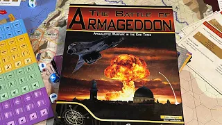 The Battle of Armageddon (Compass Games) - Unbox & First Look of First Game of Year - HAPPY NEW YEAR