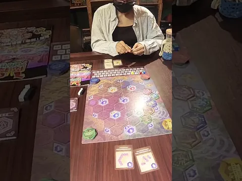 モンスターヘクス (Monster Hex) #boardgame #boardgamelife #六角魔物棋
