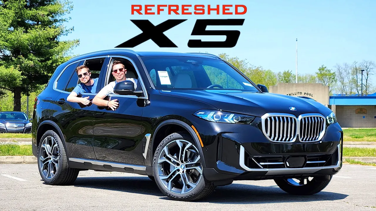 EVEN BETTER! -- The 2024 BMW X5 gets a New Design, More Tech and More Power!