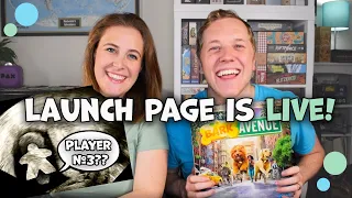 Bark Avenue Update: Meeples, Kickstarter Page, and Player #3???