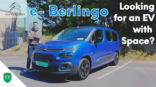 Citroen e-Berlingo - Are you looking for an EV with lots of space? #Citroën