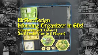 Organizer in 60s! (compatible with Catan up to 6 players)