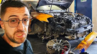 Golf R From Hell Nürburgring Crash: Damage Inspection & Building a New One!