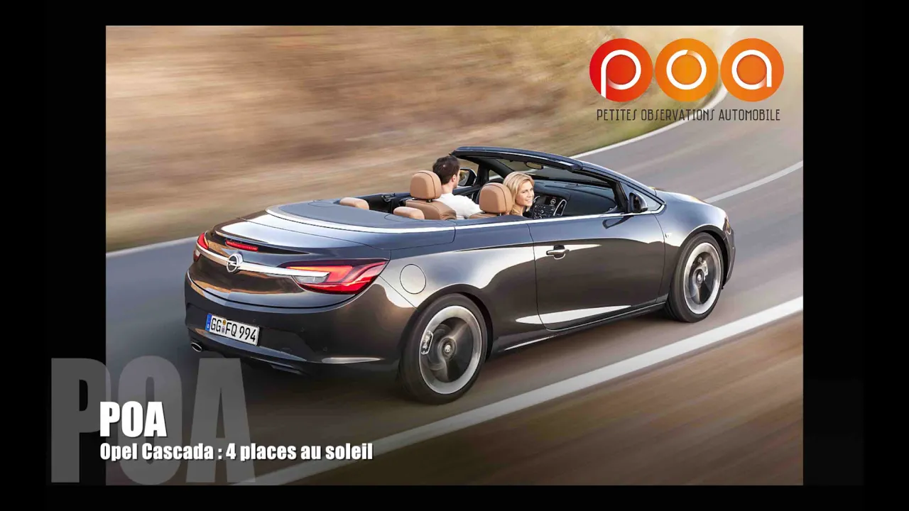 Opel Cascada : 4 places au soleil - Essai