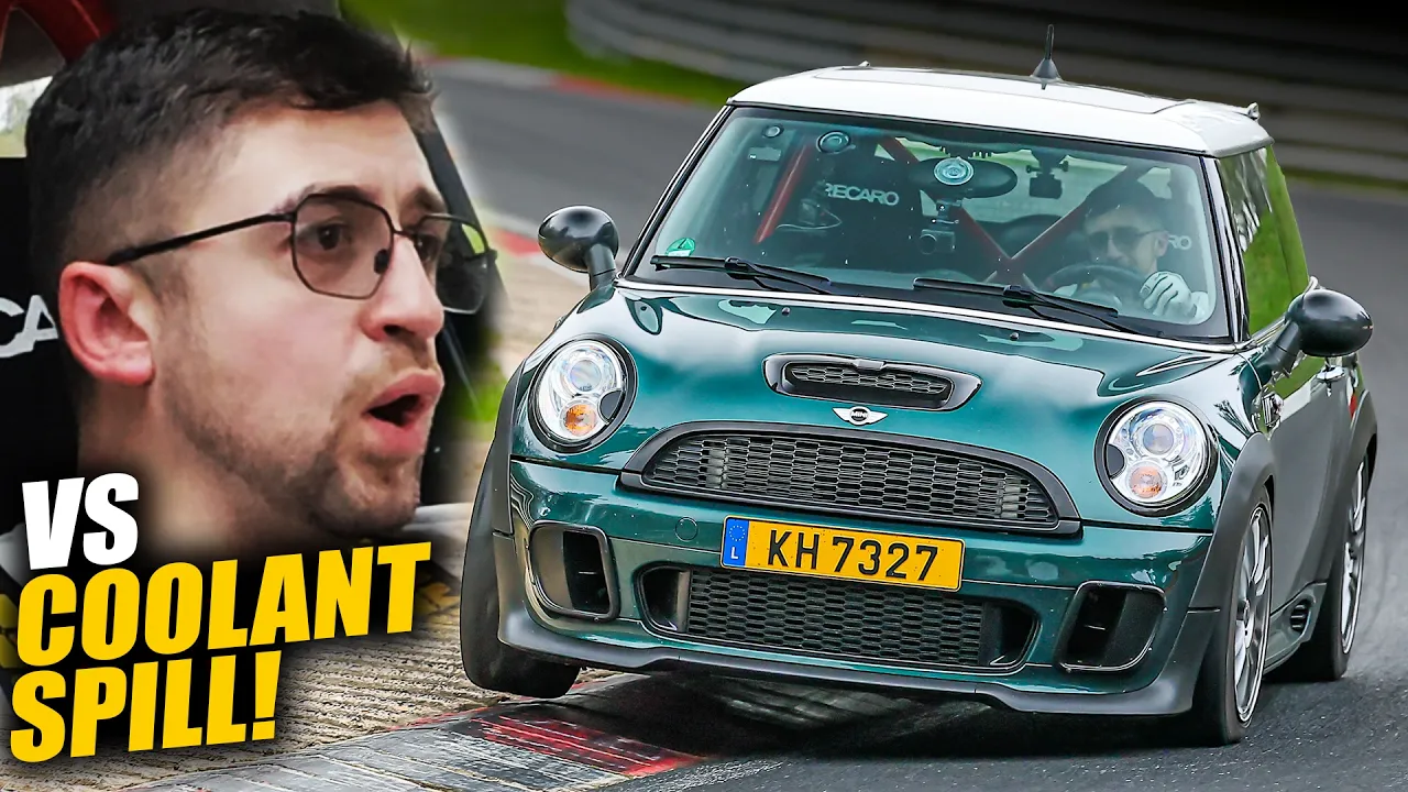 Finally a Mini Cooper?! vs Coolant Spill🥲 // Nürburgring