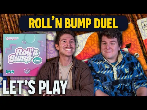 Roll'n Bump Duel | A Head to Head Strategic Dice Game | Board Game Playthrough