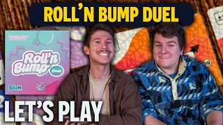 Roll'n Bump Duel | A Head to Head Strategic Dice Game | Board Game Playthrough