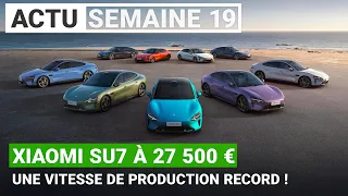 Xiaomi bat un nouveau record en produisant une SU7 toutes les 76 secondes !