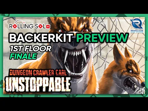 Dungeon Crawler Carl: Unstoppable | BackerKit Preview | Solo Playthrough | 1st Floor | Finale