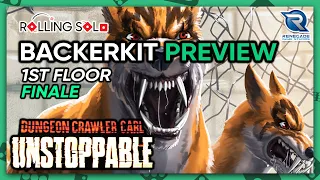 Dungeon Crawler Carl: Unstoppable | BackerKit Preview | Solo Playthrough | 1st Floor | Finale