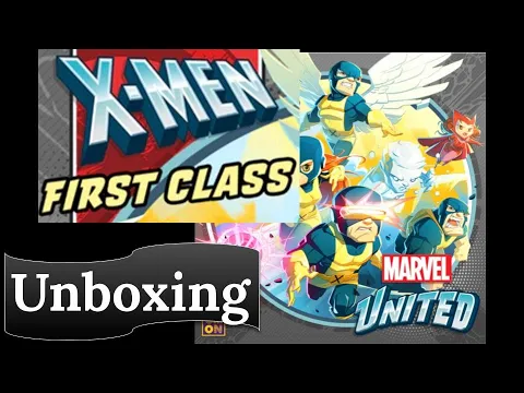 Marvel United: X-Men - First Class: Unboxing