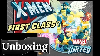 Marvel United: X-Men - First Class: Unboxing