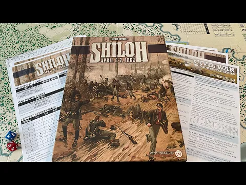 Shiloh 1862 (Worthington) - Unboxing + Brief Overview of the Battle