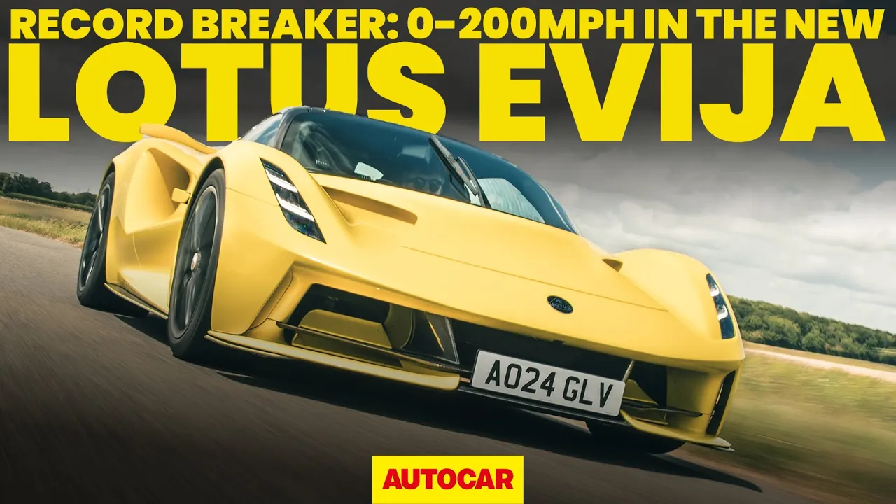 Lotus Evija review | Our fastest ever road test | 0-217mph in under 1km!