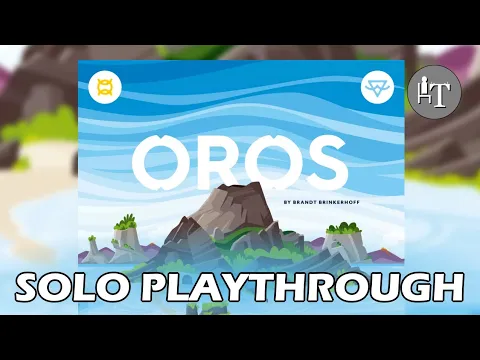 Oros Board Game - Solo Playthrough - Making Mountains out of