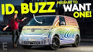 Volkswagen ID. Buzz 2022 first drive – Why you'll want VW's retro bus in your life / Electrifying