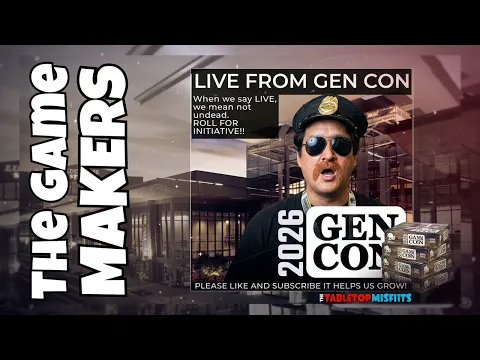It’s the biggest new game at Gen Con. It’s called The Game Makers and it’s crazy big! #gencon2026