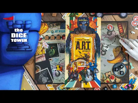 The A.R.T Project Board Game | Dice Tower Preview by Ella