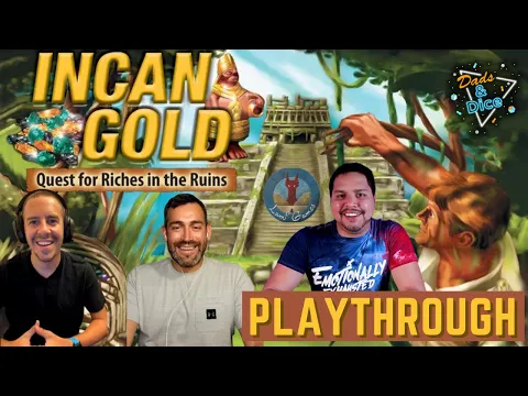 INCAN GOLD | Board Game Arena | Playthrough ft. @Lamf Games