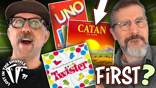 Can you put these board game timelines in the right order? - Lost In The Shuffle