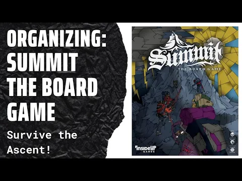Organizing Summit: The Board Game (Fully Sleeved, All Expansions, No Lid Lift) SideGame LLC