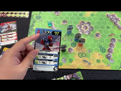 Board Game Reviews Ep #229: A.E.G.I.S.: COMBINING ROBOT STRATEGY GAME