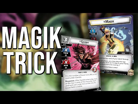 Marvel Champions Magik vs Expert Mysterio Live Replay