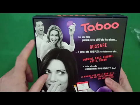 Taboo unboxing ita