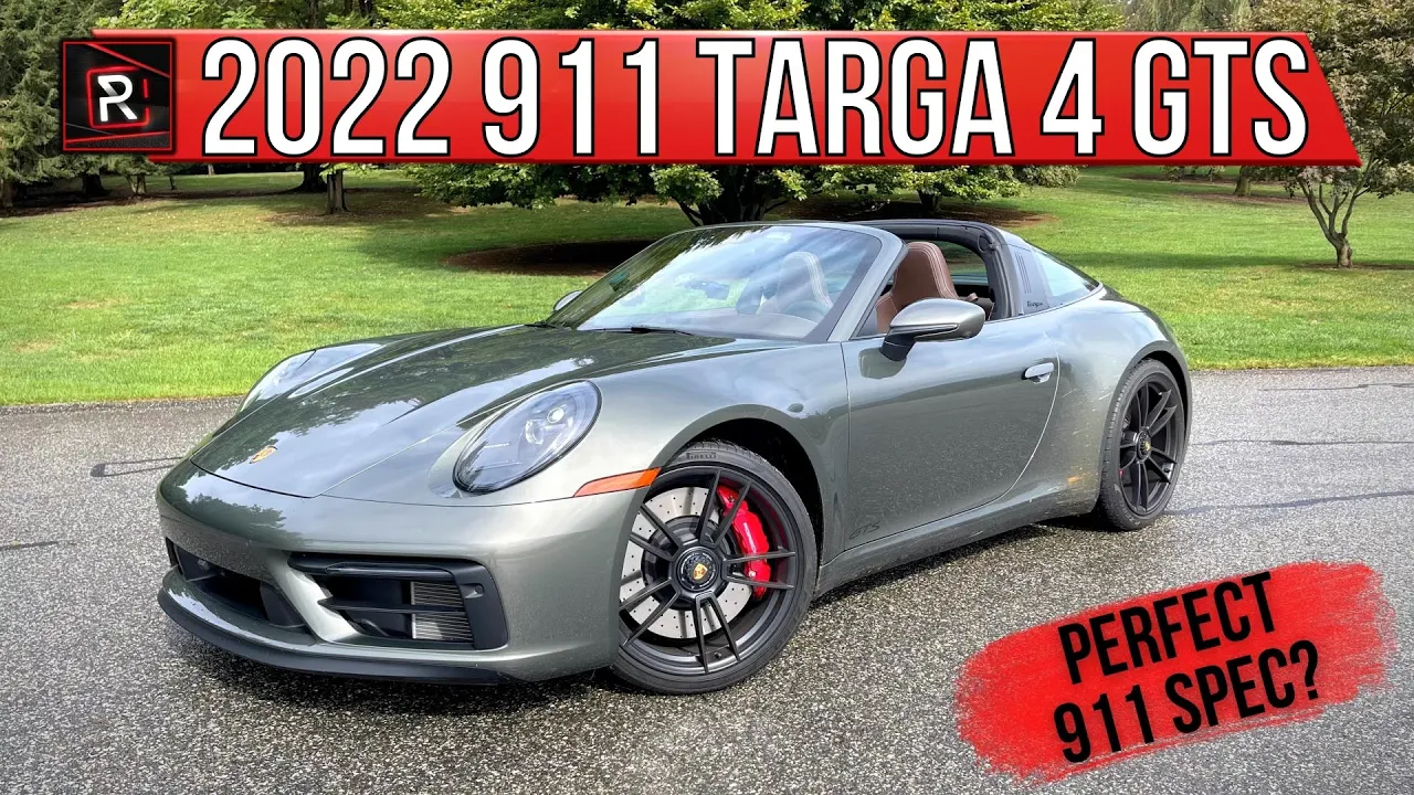 The 2022 Porsche 911 Targa 4 GTS Manual Is The Ultimate Drop-Top Roadster