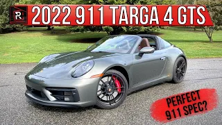 The 2022 Porsche 911 Targa 4 GTS Manual Is The Ultimate Drop-Top Roadster