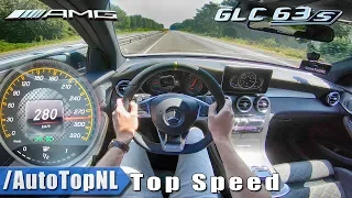 Mercedes AMG GLC 63 S 510HP | AUTOBAHN POV 280km/h TOP SPEED by AutoTopNL