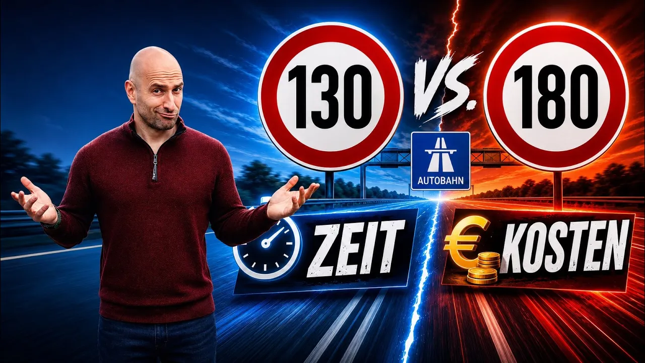 130km/h vs. 180km/h im E-Auto | Was macht WIRKLICH SINN?