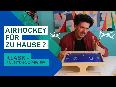 KLASK - Airhockey Brettspiel für zu Hause