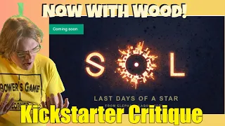 Sol: Last Days of a Star - Insert and Reprint - Kickstarter Critique Review