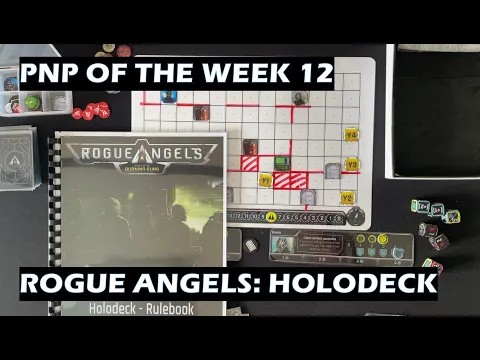 PNP of the Week 12 Rogue Angels Holodeck board game