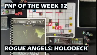 PNP of the Week 12 Rogue Angels Holodeck board game