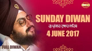 4 JUNE 2017 - SUNDAY DIWAN - G Parmeshar Dwar