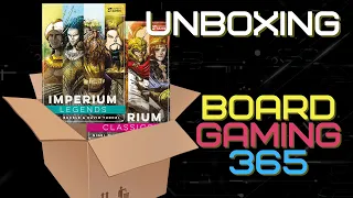 Imperium Classics / Legends - Unboxing - Board Gaming 365