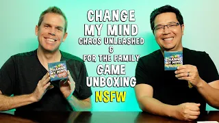 Change My Mind New Editions - Party Game Unboxing NSFW