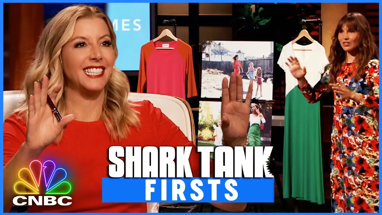 Sara Blakely's First EVER Shark Tank Deal | Shark Tank Firsts | CNBC Prime