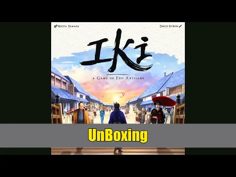 IKI – Board Game Unboxing!