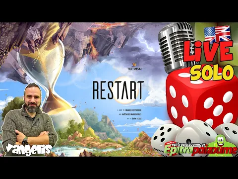 Restart - Solo Live Playthrough (Full Gameplay) (EN) | Epitrapaizoume