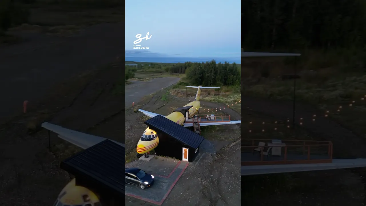 Converting An Airplane Into A Home ✈️ #planes #airbnb #hotels