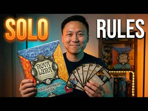 I Built a Solo Opponent for Nova Luna - Free Rules + Full Teach