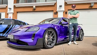I Drive The Taycan Turbo GT For The First Time! Porsche Dials Up Their EV Performance To 11