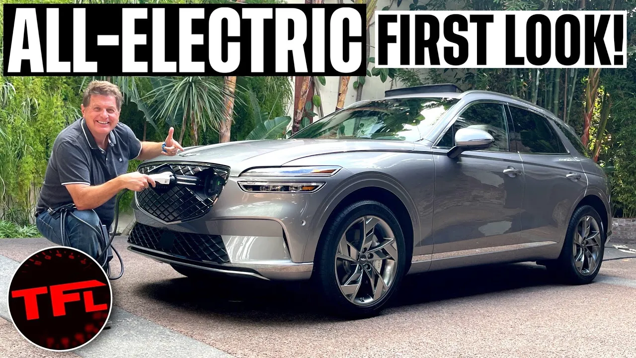 The 2023 Genesis GV70 EV Gives You the Power When and Where You Need It!