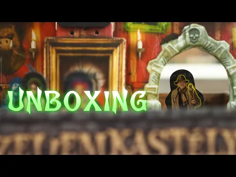 Szellemkastély társasjáték 📦 UNBOXING