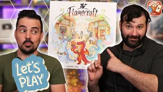 Flamecraft Full Gameplay | Building Up the Town!