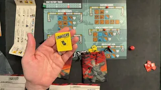 Blitzkrieg! World War Two in 20 Minutes! How to Play and Solo Playthrough