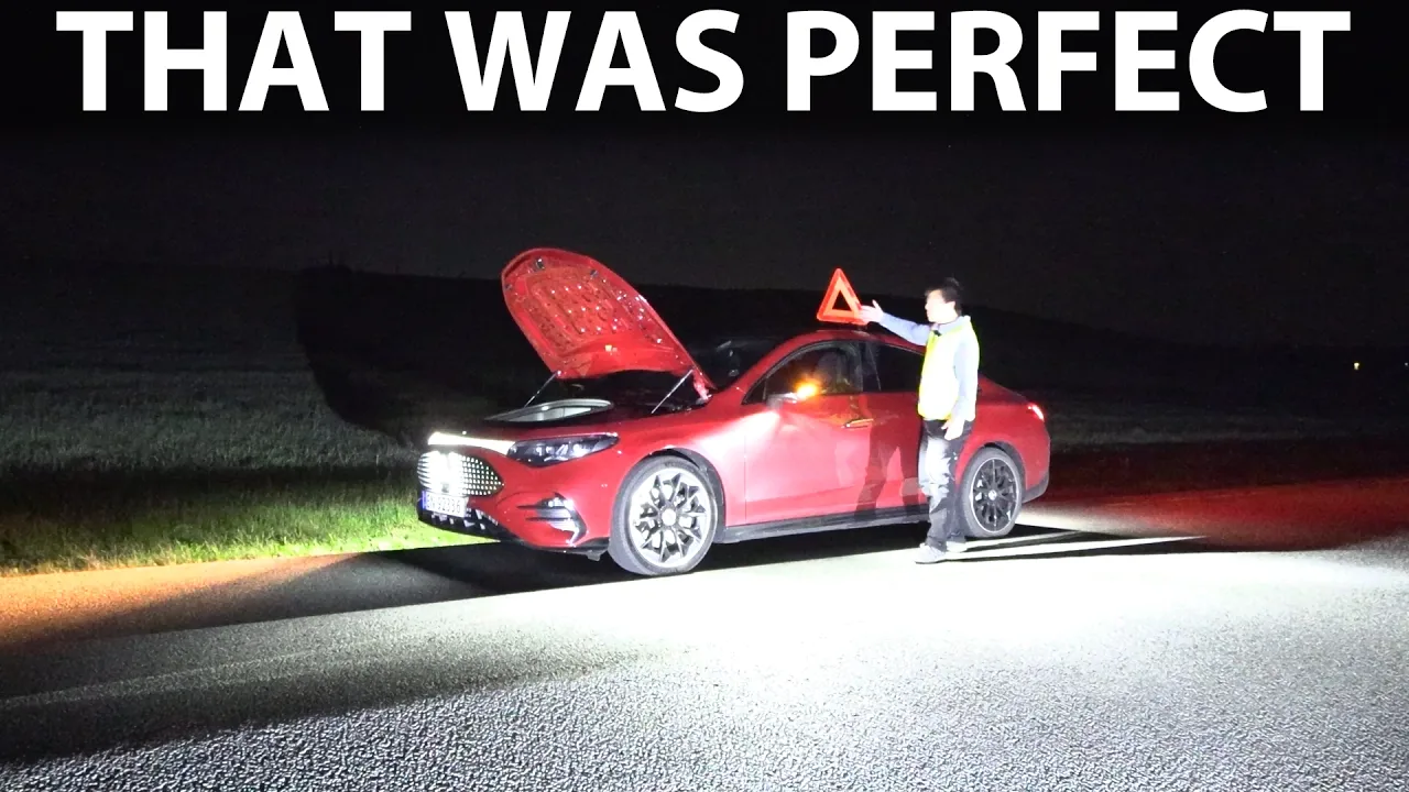 Mercedes CLA 350 4Matic zero mile test